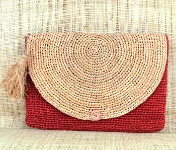 beige clutch evening bag