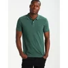 Custom Men Cotton Short Sleeved Blank Polo Shirt With Tiny Pocket