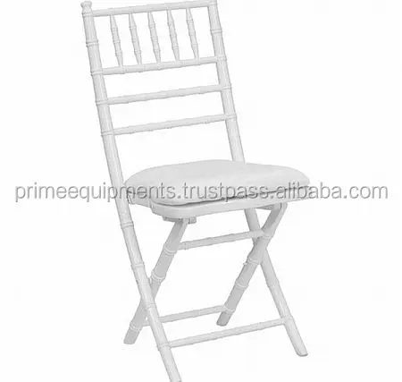 buy white wooden folding chairs