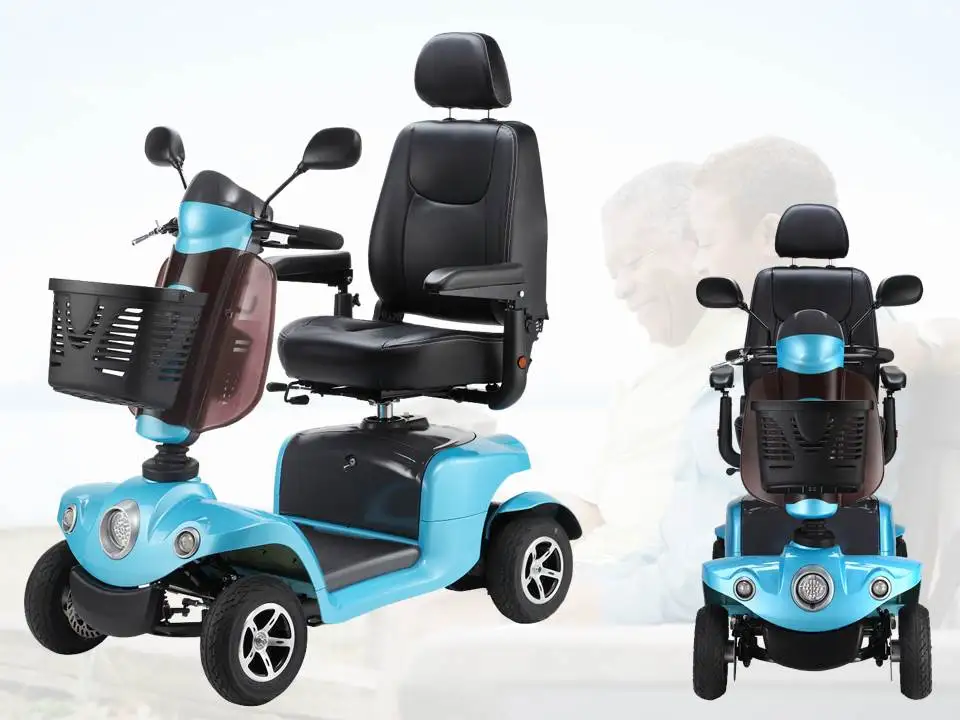 product 4 wheel full suspension handicapped scooter