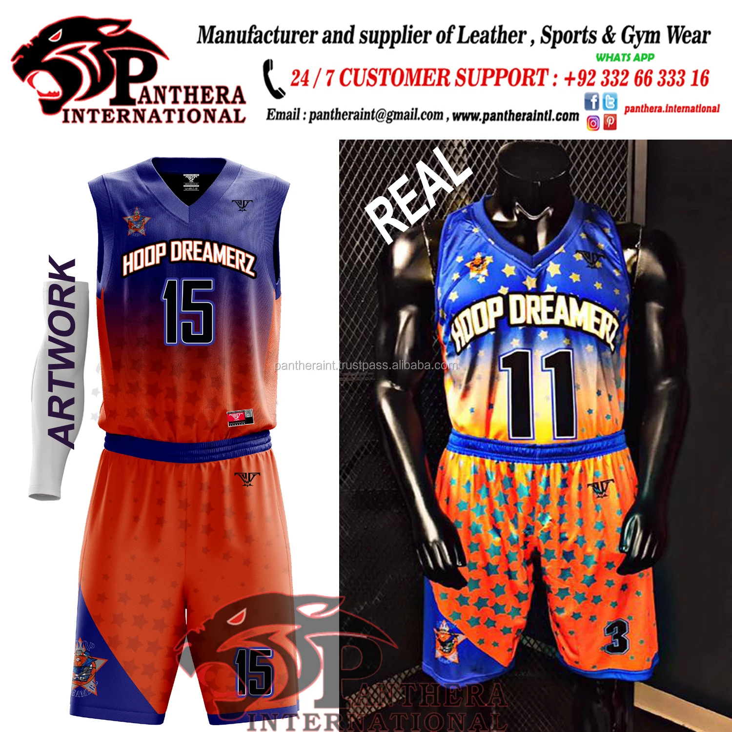 Stanton Center Shooters Reversible Jerseys Latest Design Sublimation