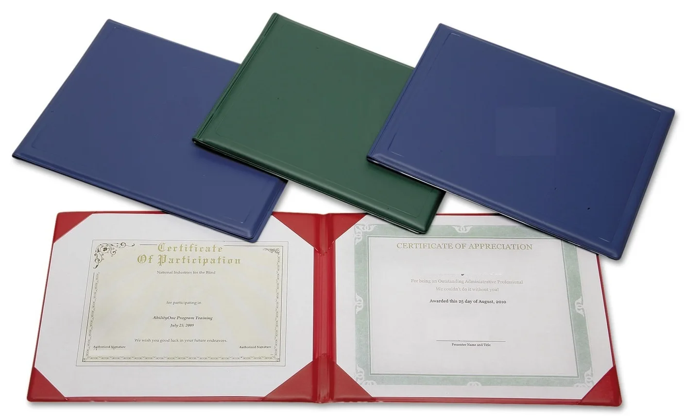 2019 Cheap Leather Graduation Diploma Cover A4 File Folder Paper Degree 