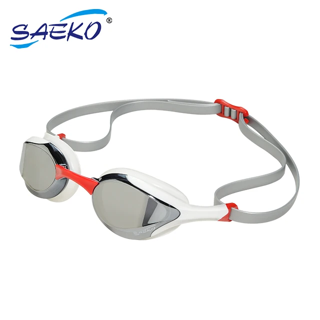 SAEKO  swim goggles mirror anti fog triathlon swimming goggles