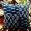 Indian handmade printed Cotton wholesaler Design patch work Square 16x16 inches Cushion Cover