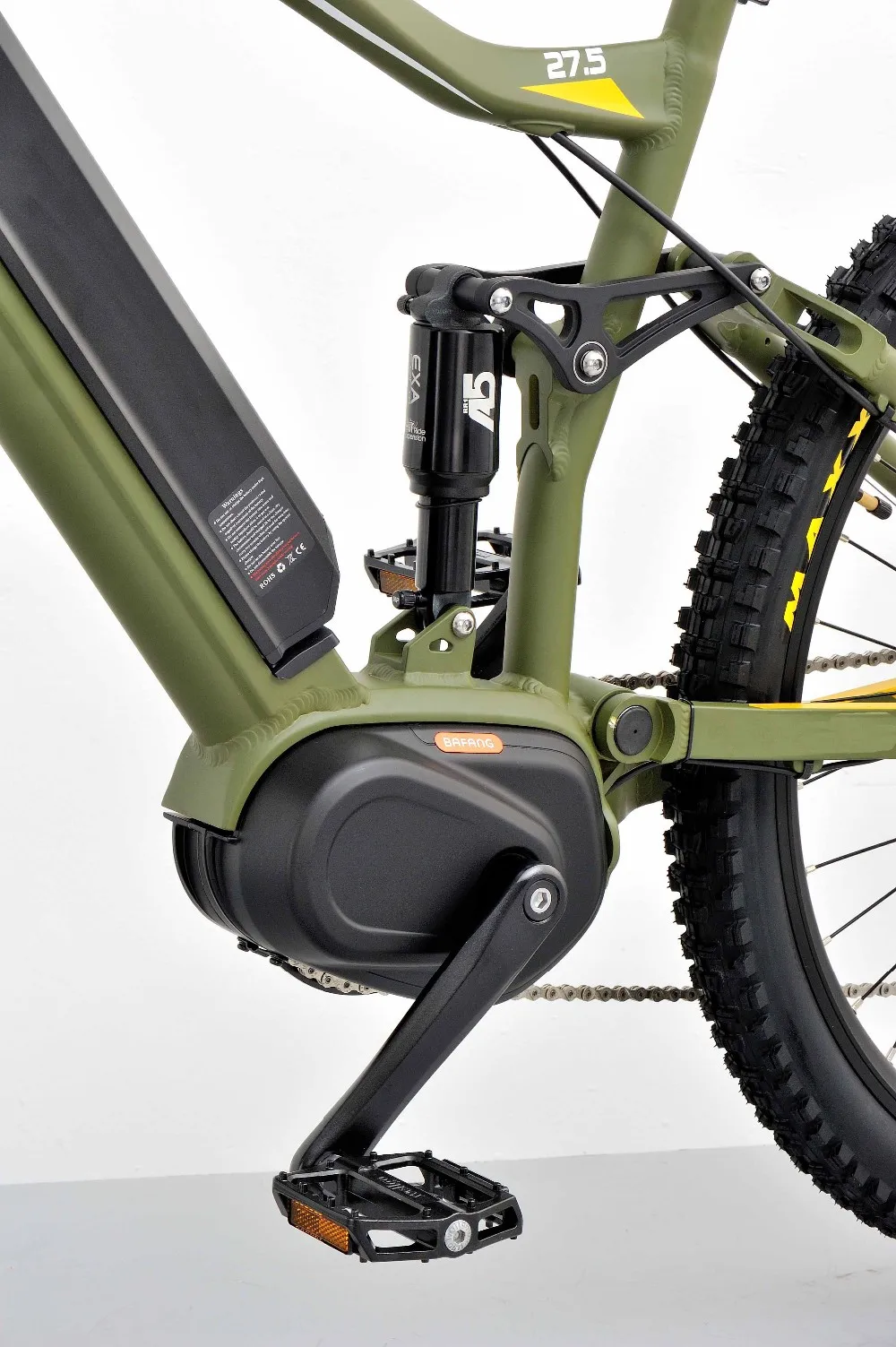 27.5 Inch Big Wheel Long Range Electric City Bicycle With 9 Speed