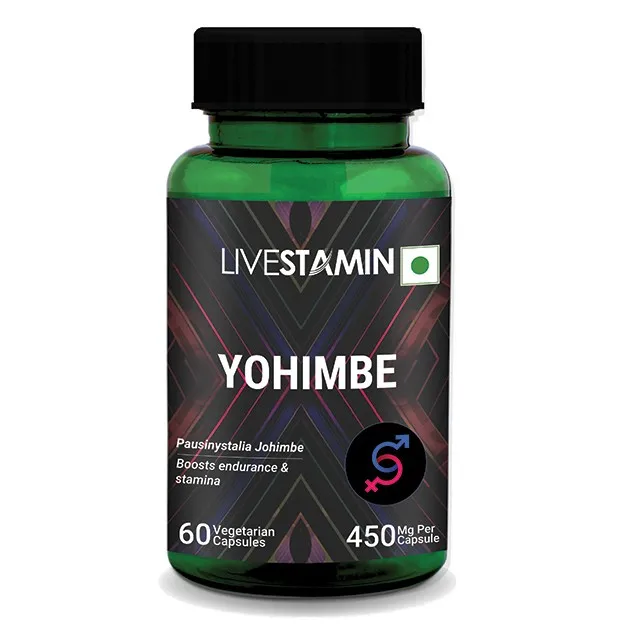 Yohimbe Capsules 450mg Pausinystalia Johimbe Extract Erectile ...