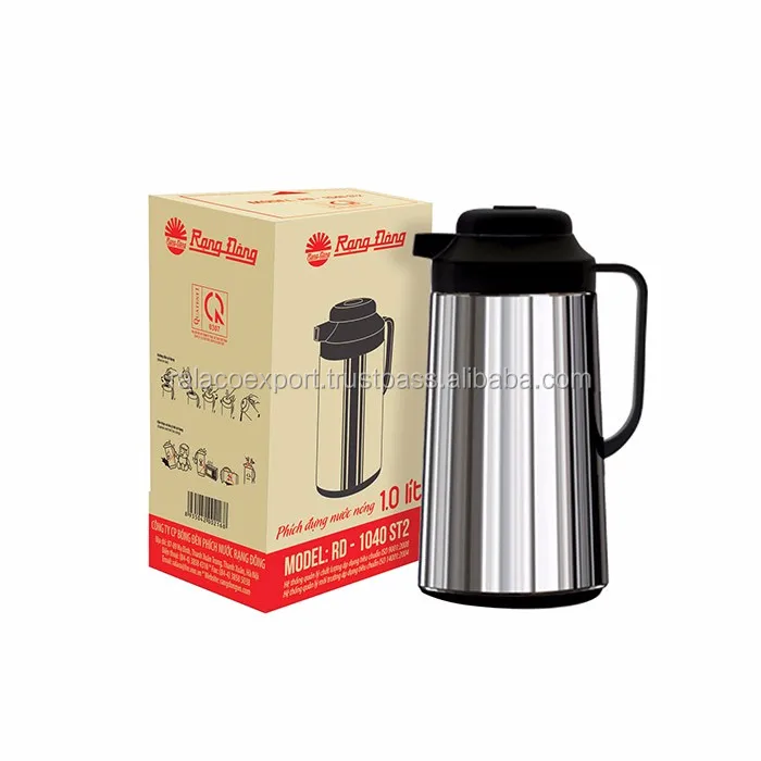 Using Silicone Gasket 1.0 Liter Glass Inner Thermos Vacuum Flask Buy Glass Inner Thermos