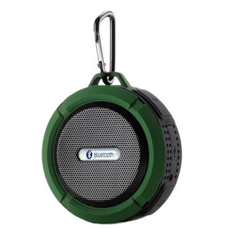 

2019 C6 active Speaker Wireless bluetooth Speaker Waterproof with Microphone MP3 Music Blue tooth shower speaker for iPhone