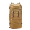 60L Army Military Tactical Rucksack Hiking Camping Bag Camo Trekking Backpack