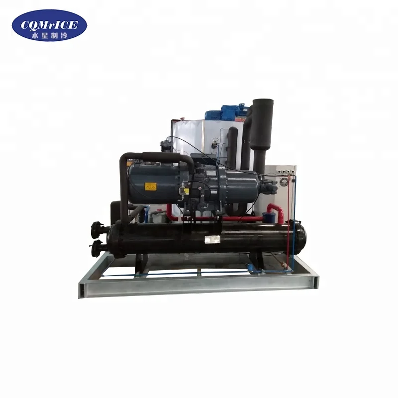 
600 kg per day ice cube machine ac evaporator coil evaporator condenser unit price 