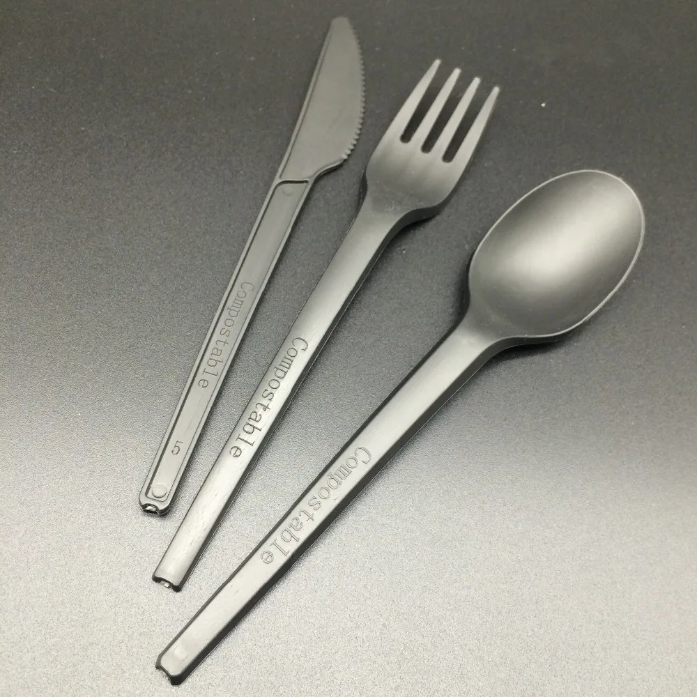 Cpla Cutlery Packed In Poly Bag With Hanging Hole Buy Cpla Cutlery