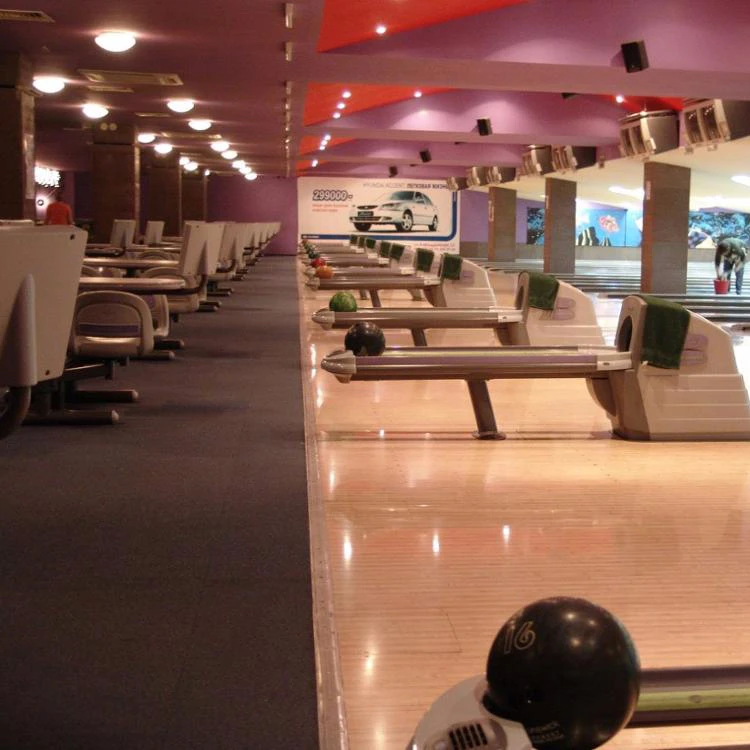 
Used Brunswick bowling lanes 