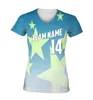 Women Soccer Team Uniform Football Jersey Shirt Design / Top Quality Soccer Uniforms