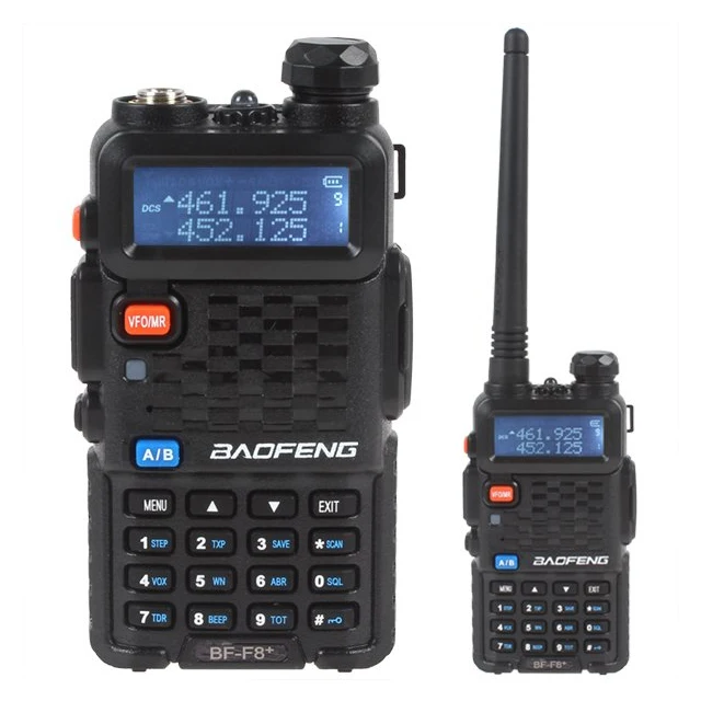 BF-F8+ Portable Handheld Dual Band Wireless Communication and Two Way Radio Walkie Talkie