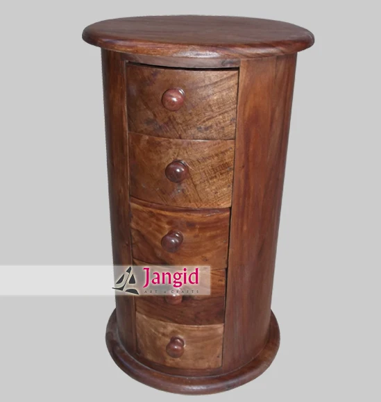 Wooden Mini Mango Wood Narrow Chest Of Drawers Spice Box Buy