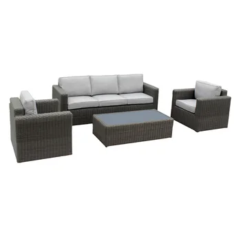 Synthetic Rattan Garden Furniture Outdoor Sofa - Buy Rattan Garden