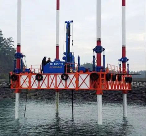 
Made in Korea Jack up Barge _MI 85H jack up barge 