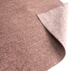 Heavy linen dobby with back coating for home textile