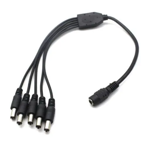 WennoW 12V 5A 100V-240V AC to DC Power Supply-Fits Analog//AHD//IP//HD TVI Security Camera,DVR//NVR//AHD//HD TVI Security System