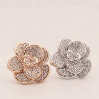 

Fashion Hotsale Small Rose Flower Brooch Lapel Pin for Women