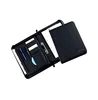 2 ring top binders with cd holder / conference folder ring binders with writing notepad clipboard holder