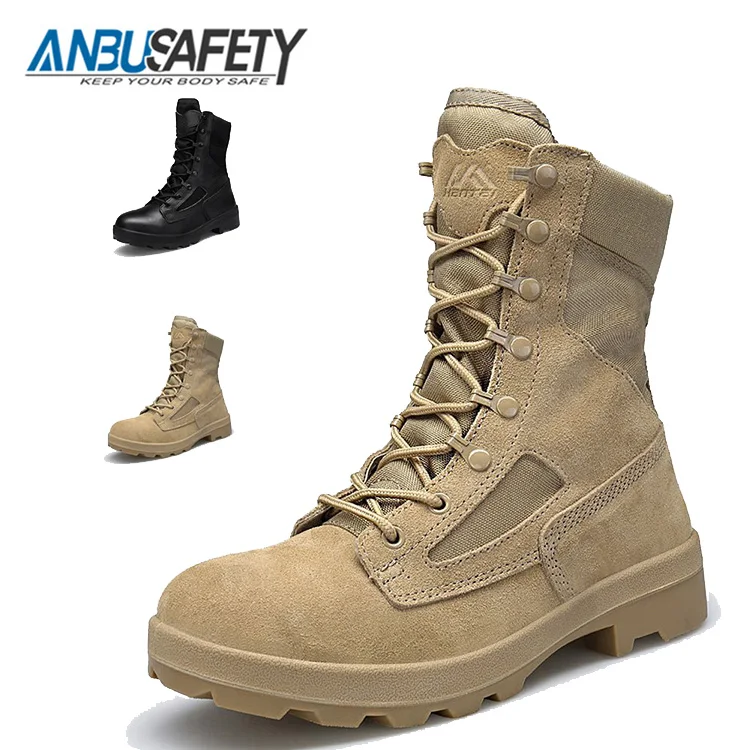 high ankle military boots