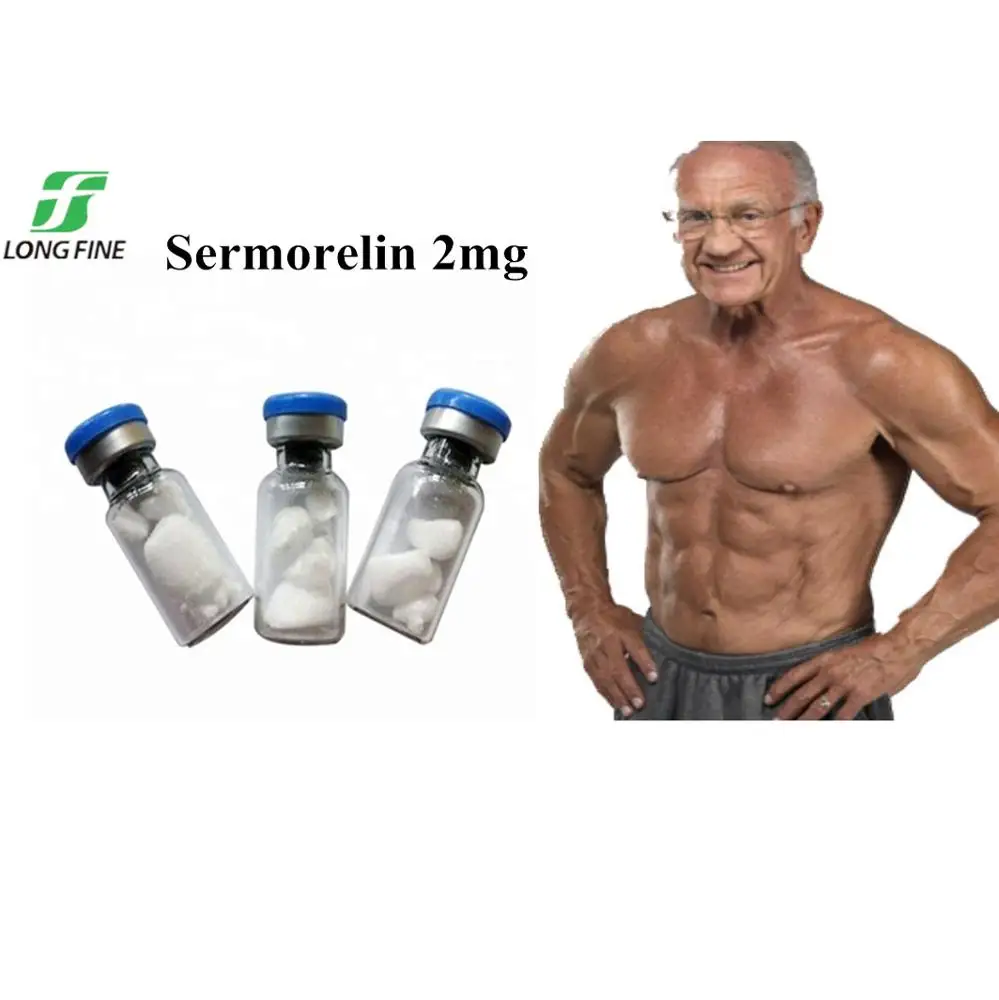 
Wholesale hgh growth hormone peptide cas 86168-78-7 HGH Sermorelin Acetate with best price 