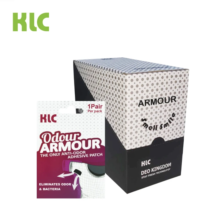 
Anti Body Sweat Smell Odor Fabric Underarm Deodorant Pad 