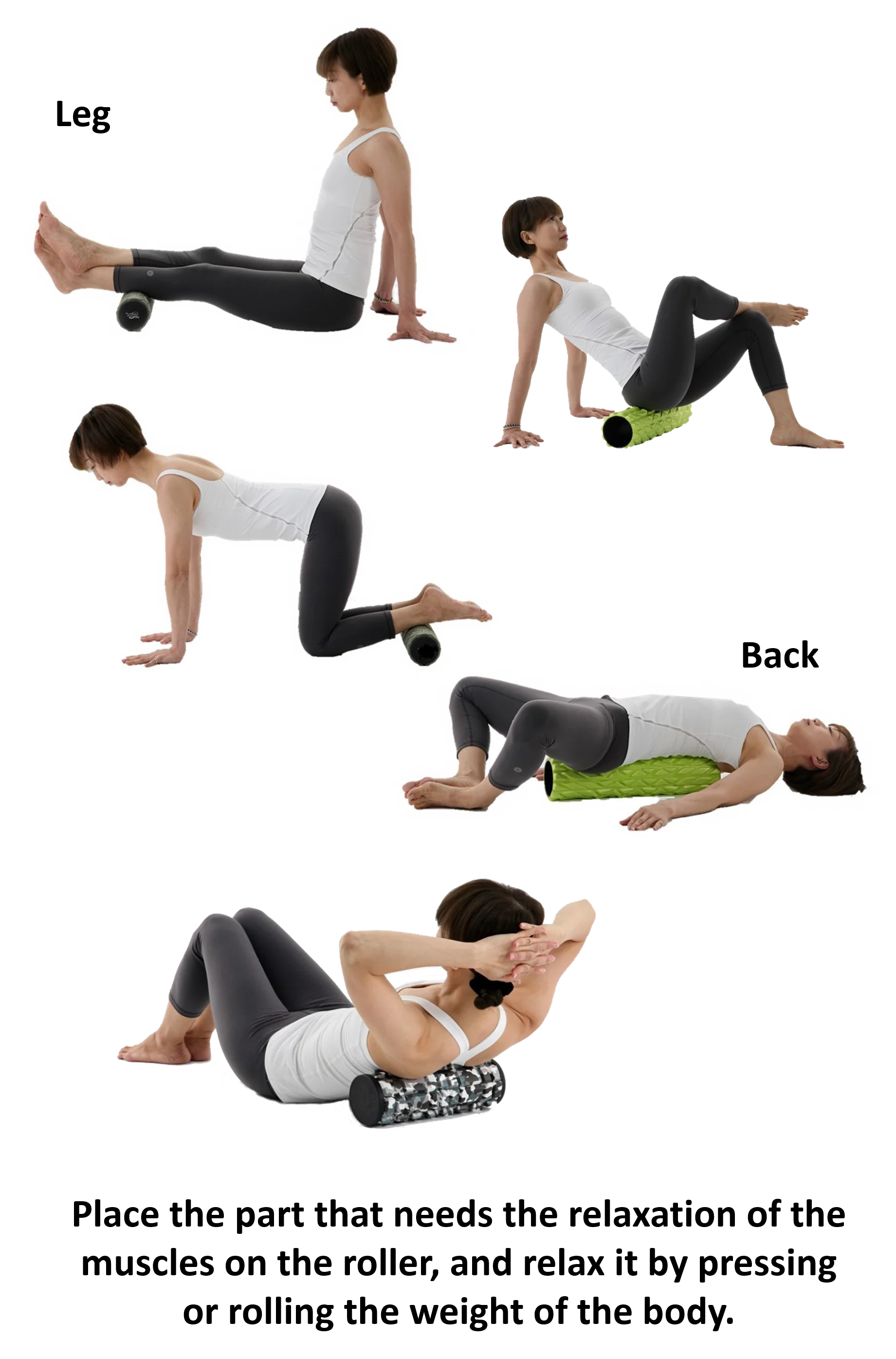 high quality taiwan fitness round foam roller for deep tissue