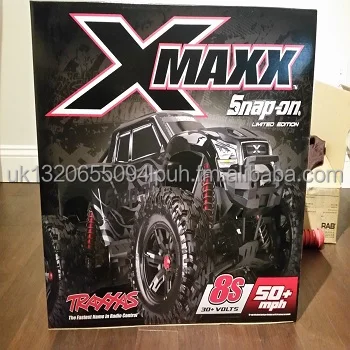 traxxas xmaxx snap on edition black 8s