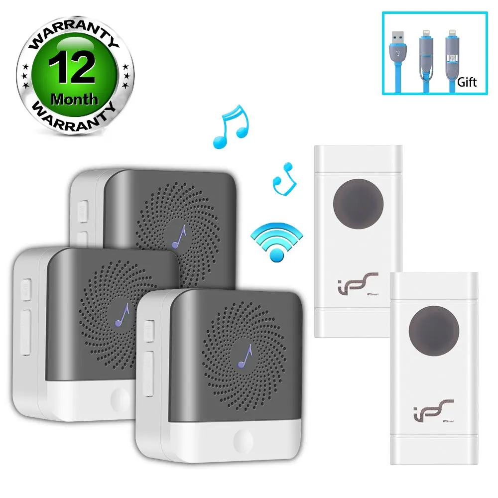 Cheap Wireless Doorbells With Multiple Receivers, find Wireless
