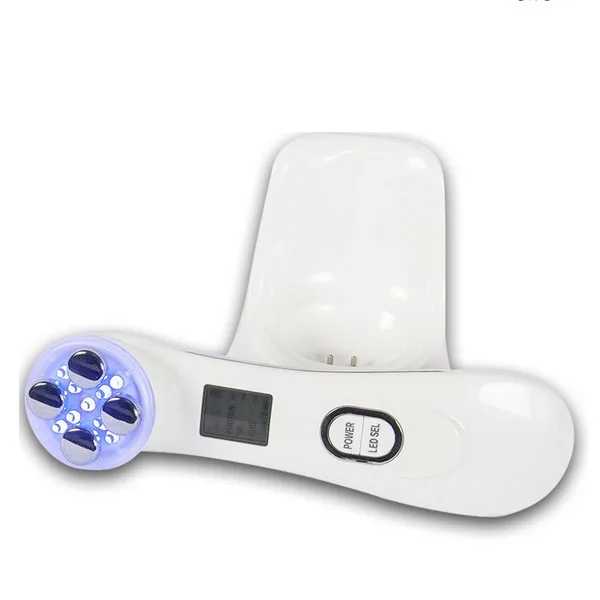 
private label portable multifunction mini facial EMS electroporation photon rf beauty device for home use skin care 