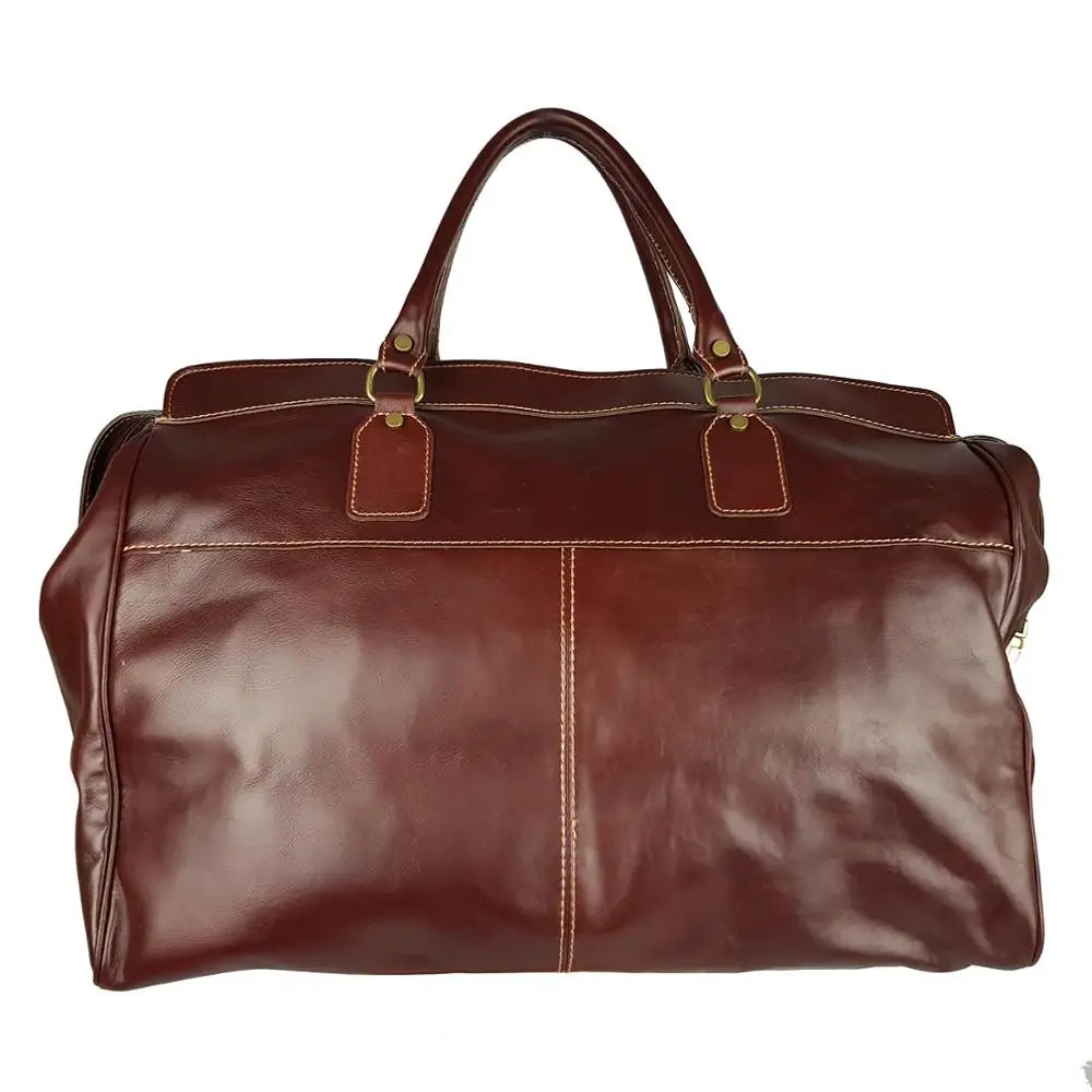 
Duffel Bag for Men Usage Travel Bags Genuine Leather Luxury FG Marco 