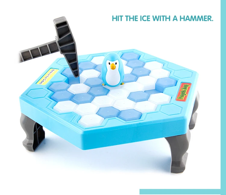HUADA 2020 Children Educational Table Game Set Interactive Small Plastic Save Penguin Toy