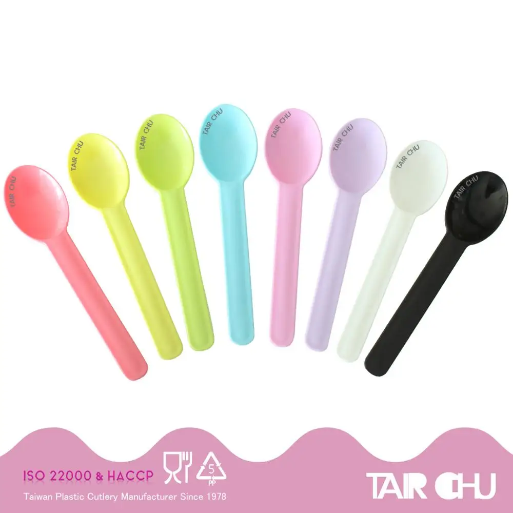 Green Plastic Ice Cream Disposable Spoon Buy Ice Cream Disposable Spoon,Disposable Spoon,Ice