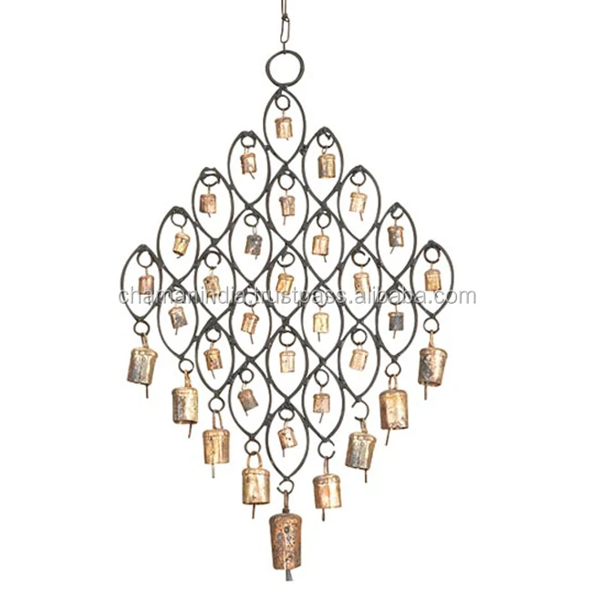 Wrought Iron Bells Wind Chimes Buy Wrought Iron Bells Wind Chimes