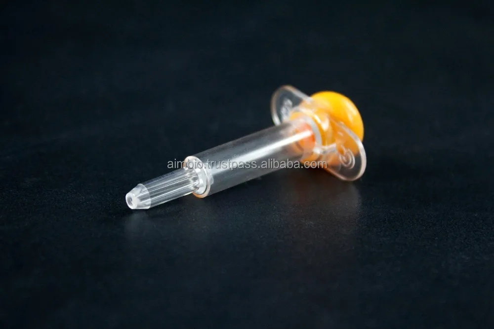 
Medical Laboratory Accurate Blood Transfer Pippette Auto Capillary Tube Plastic Mini-tip Heparin/EDTA 50ul With silicone Plunger 