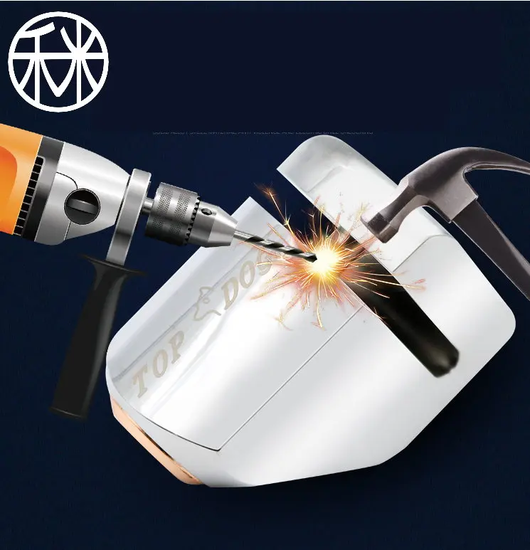 
Heavy duty alloy steel motorcycle lock 