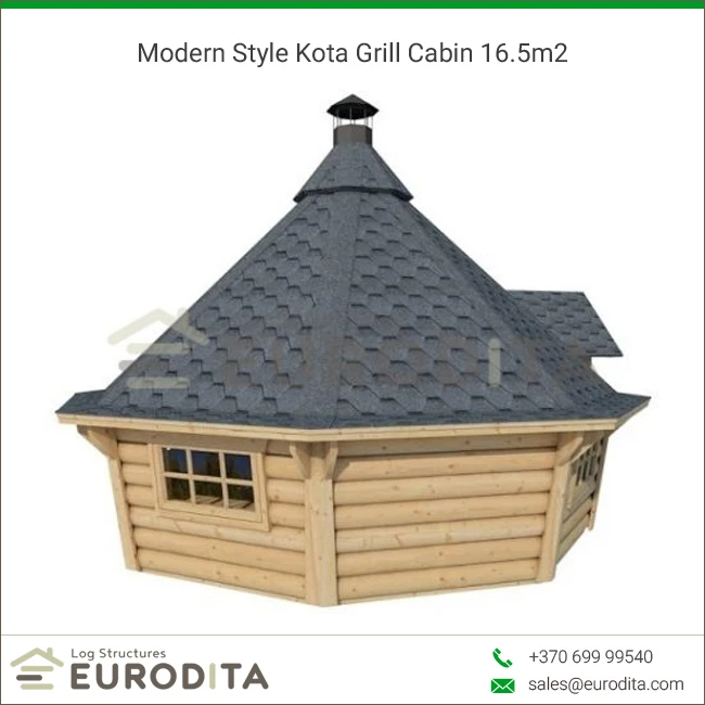 Modern Style Kota Grill Cabin 16 5m2 At Attractive Price View