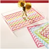 Rectangle Acrylic Tea Set Holder with Handle Clear Plastic Indoor Plant Tray
