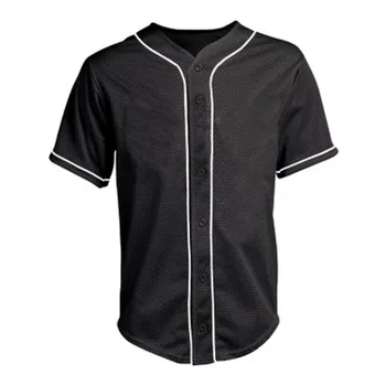 Oem Blank Fashion Baseball Jersey Cheap Wholesale Plain Baseball ...