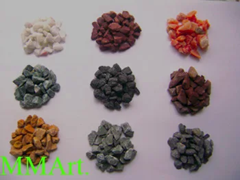 Terrazzo gravel