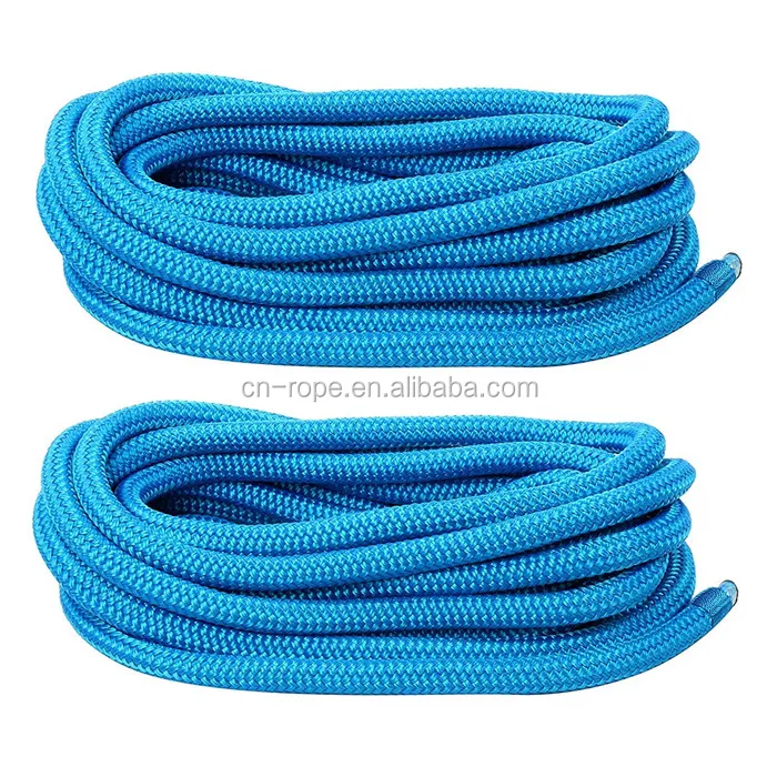 High quality customized package and size polyester/ nylon double braided dock line rope for sailboat, yacht marine rope