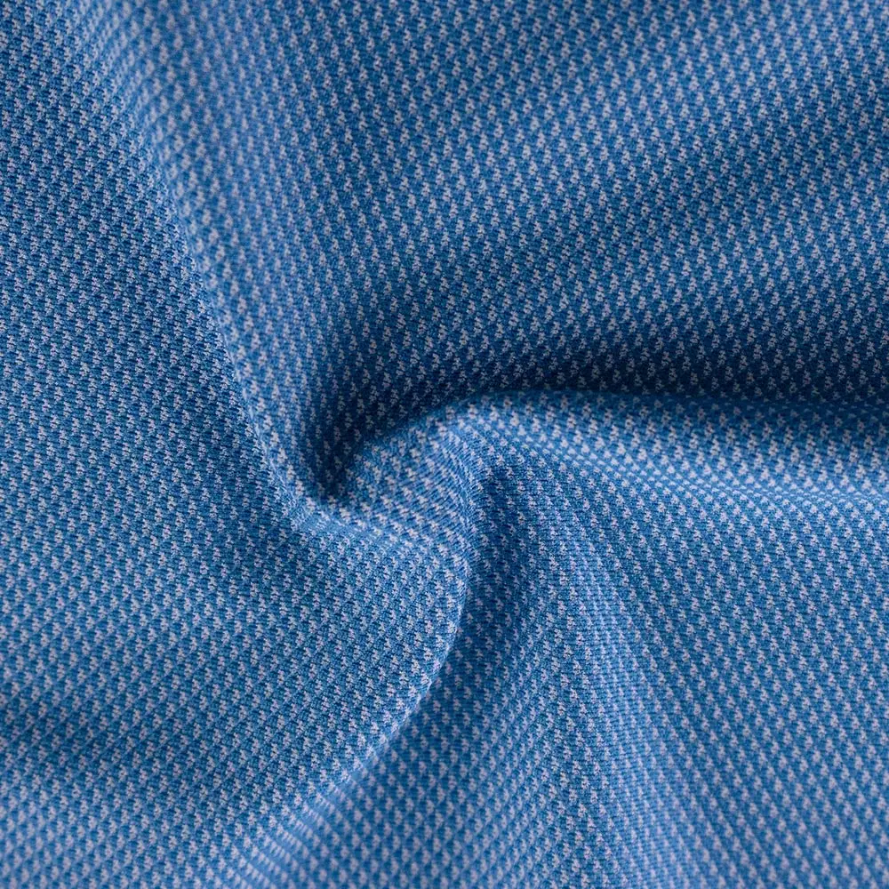 turquoise blue/white (tcd) spandex / polyester stretch fabrics