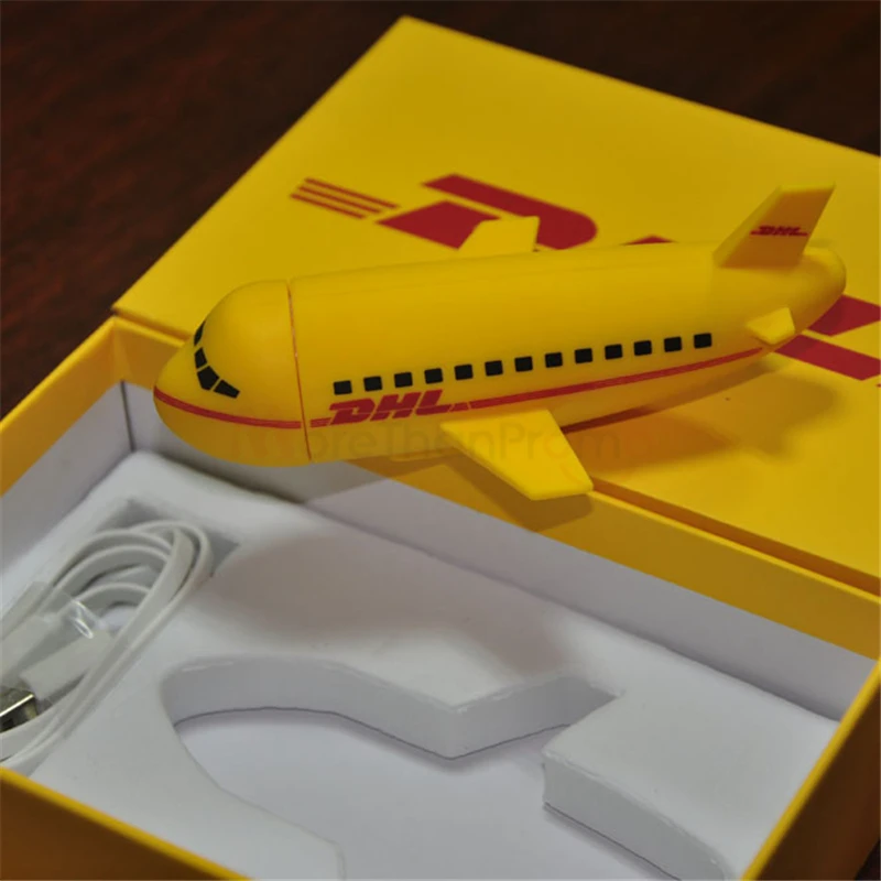 2018 Custom Pvc Airplane Shaped Plane Charger Power Bank Customers Made