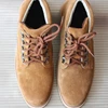 Suede leather breathable men's shoes ankle safety boots
