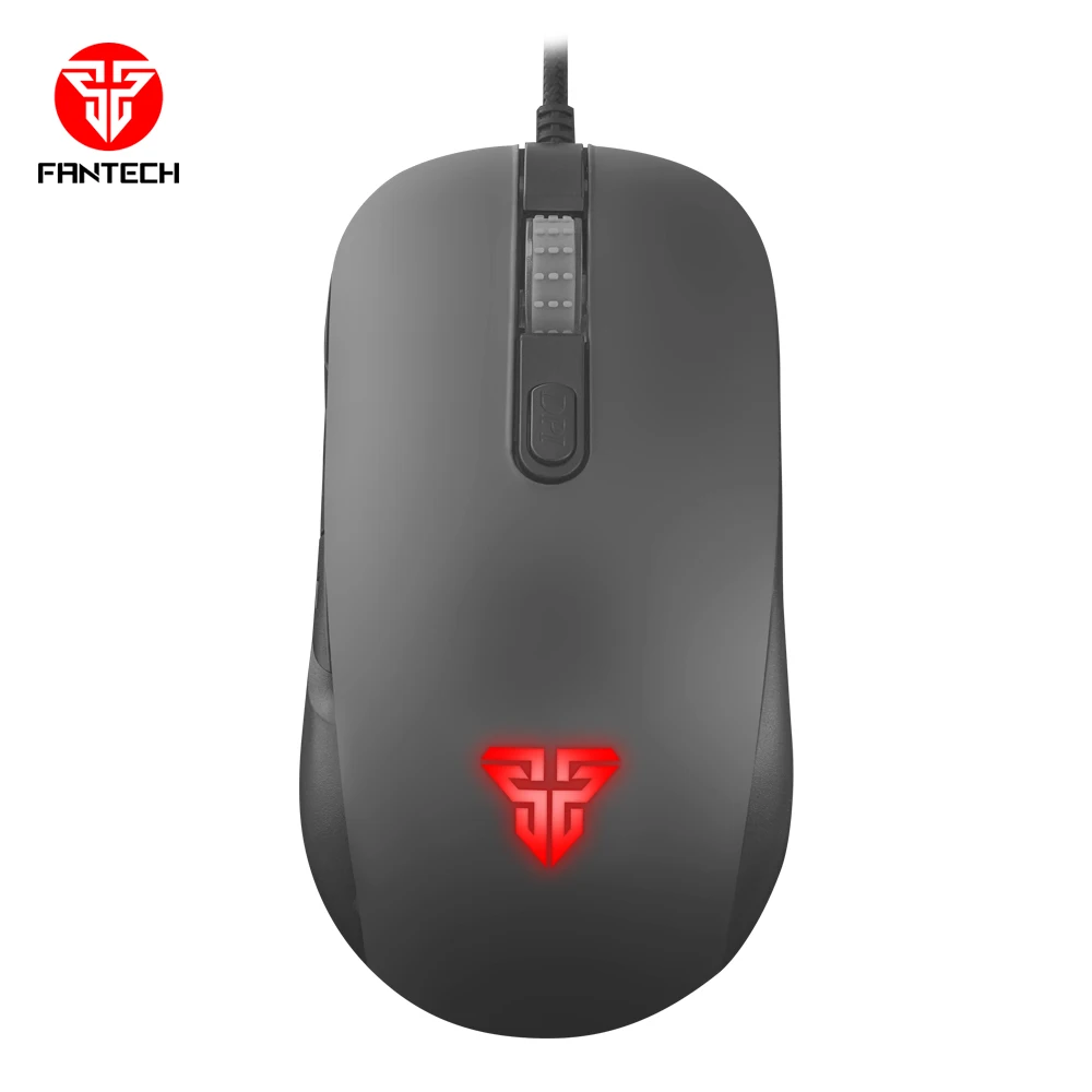 

High Quality Best Design Cheap Price Gaming Mouse X12 6 Programmable Button Adjustable 2400 DPI For E-sport Player By Fantec, Black