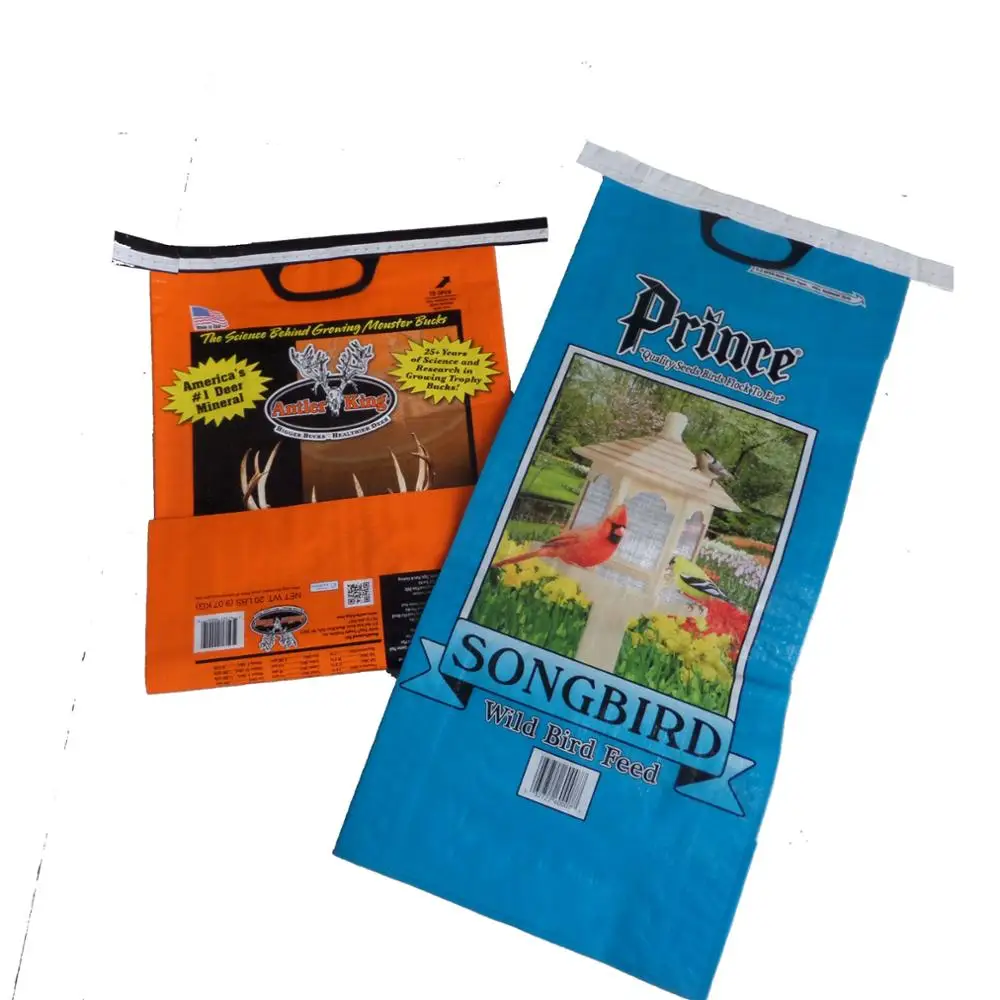 
Package 22.68kg Animal feed PP Woven Bag Made in Viet Nam High quality 