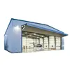 Wide Span Prefabricated Steel Structure Aircraft Hangar Q345B Q235B Cost of Warehouse Construction
