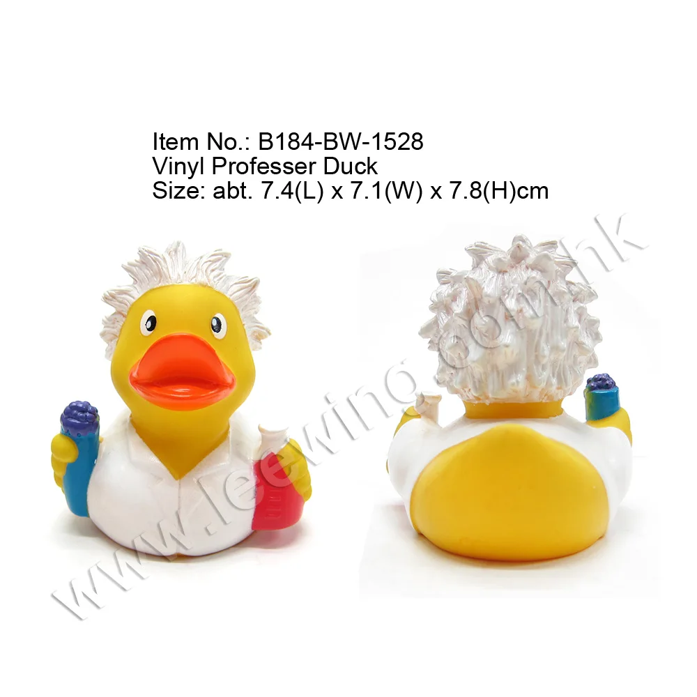 Plastic Pvc Professional Criminal Case Csi Yellow Rubber Duck Bath Toy